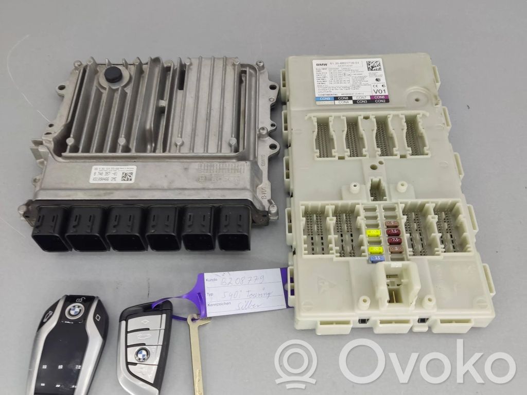 BMW 5 G30 G31 G38 Engine ECU kit and lock set 