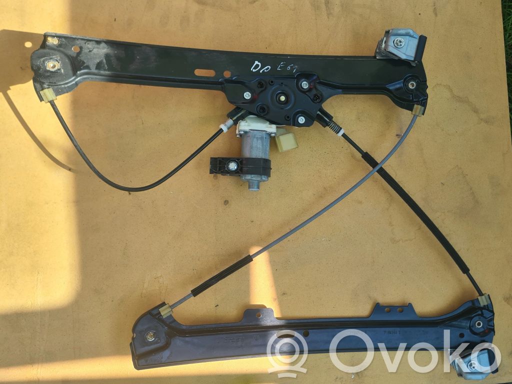 BMW 5 E60 E61 Front door window regulator with motor 