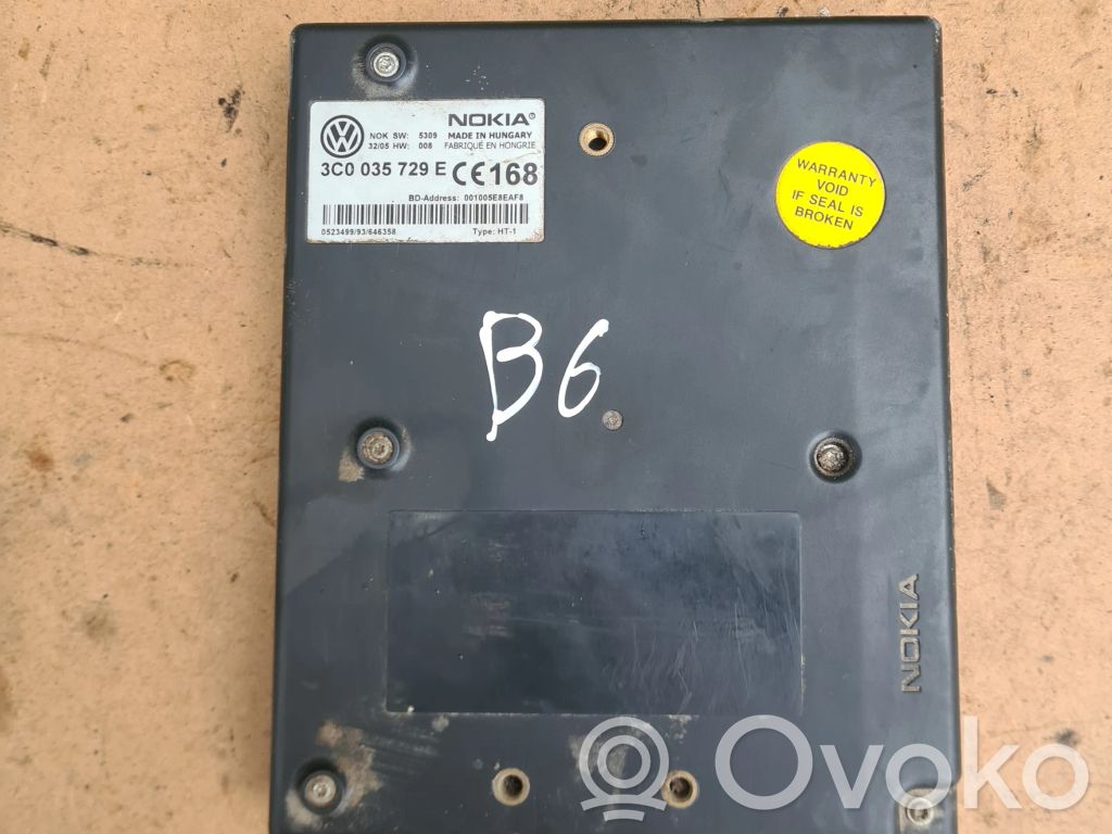 Volkswagen PASSAT B6 Phone control unit/module 