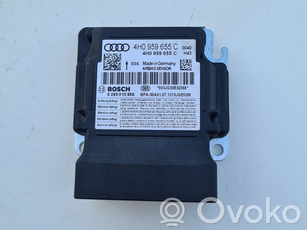 Audi A6 S6 C7 4G Airbag control unit/module 