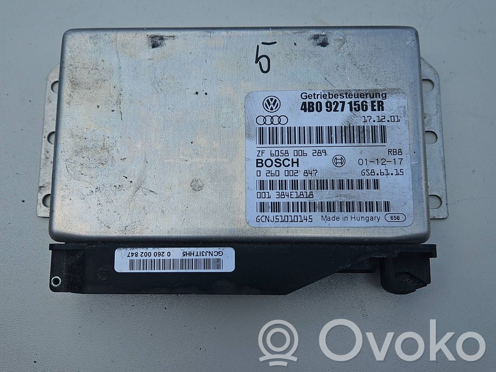 Audi A6 S6 C5 4B Gearbox control unit/module 