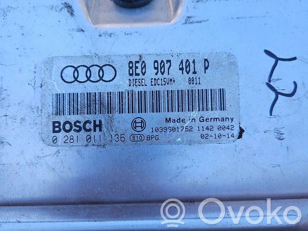 Audi A6 S6 C5 4B Engine control unit/module 