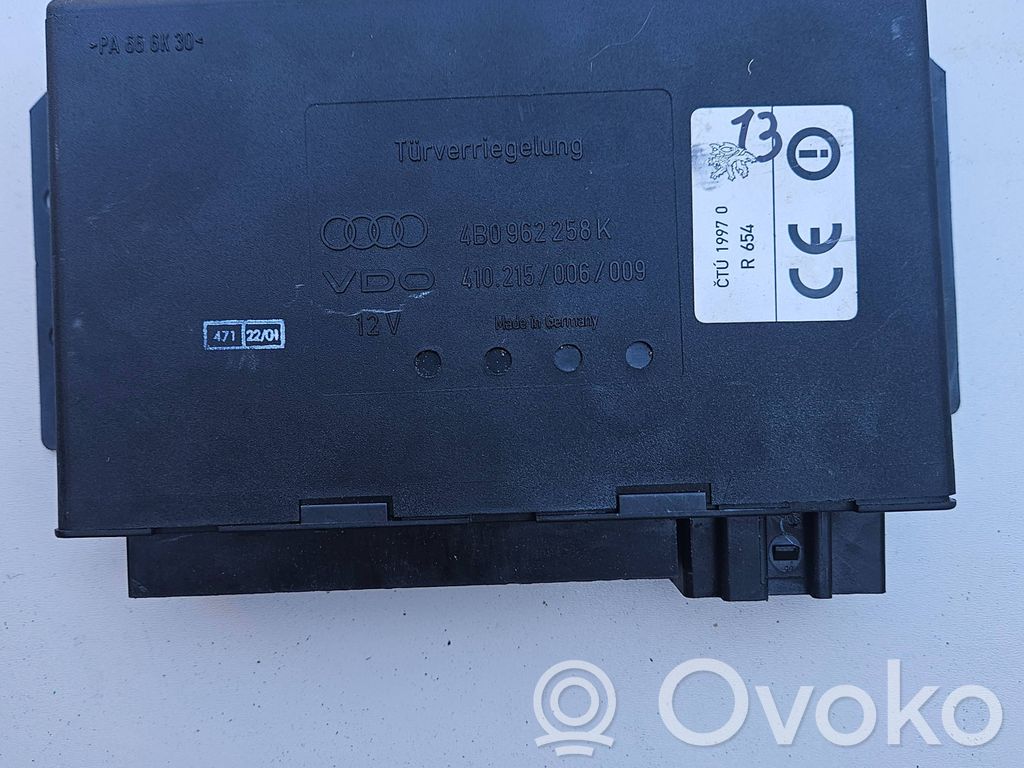 Audi A6 S6 C5 4B Modul confort 