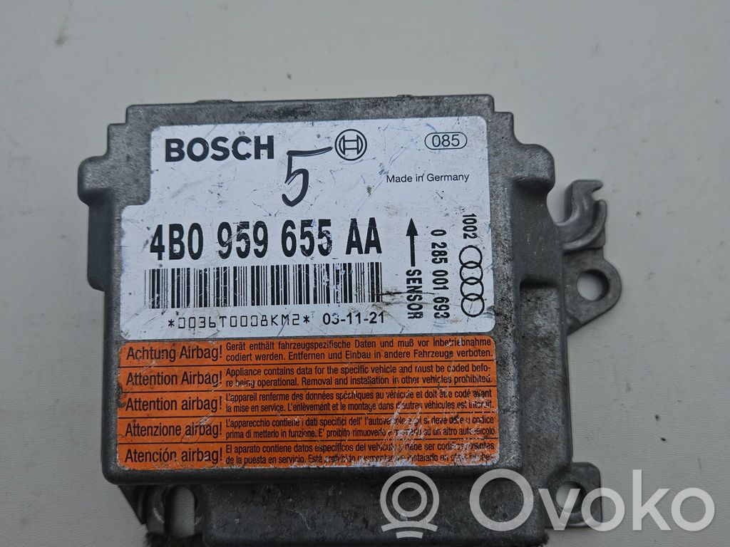 Audi A6 S6 C5 4B Airbag control unit/module 