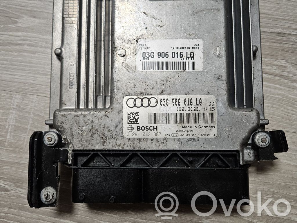 Audi A4 S4 B6 8E 8H Engine control unit/module 
