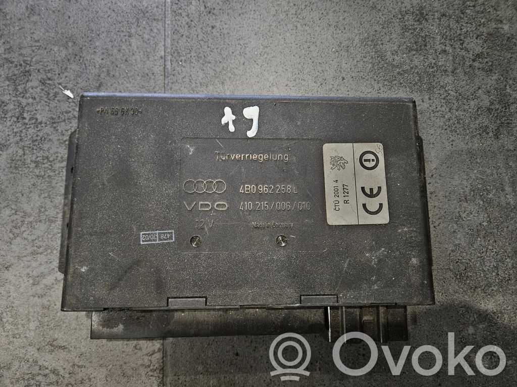 Audi A6 S6 C5 4B Komforta modulis 