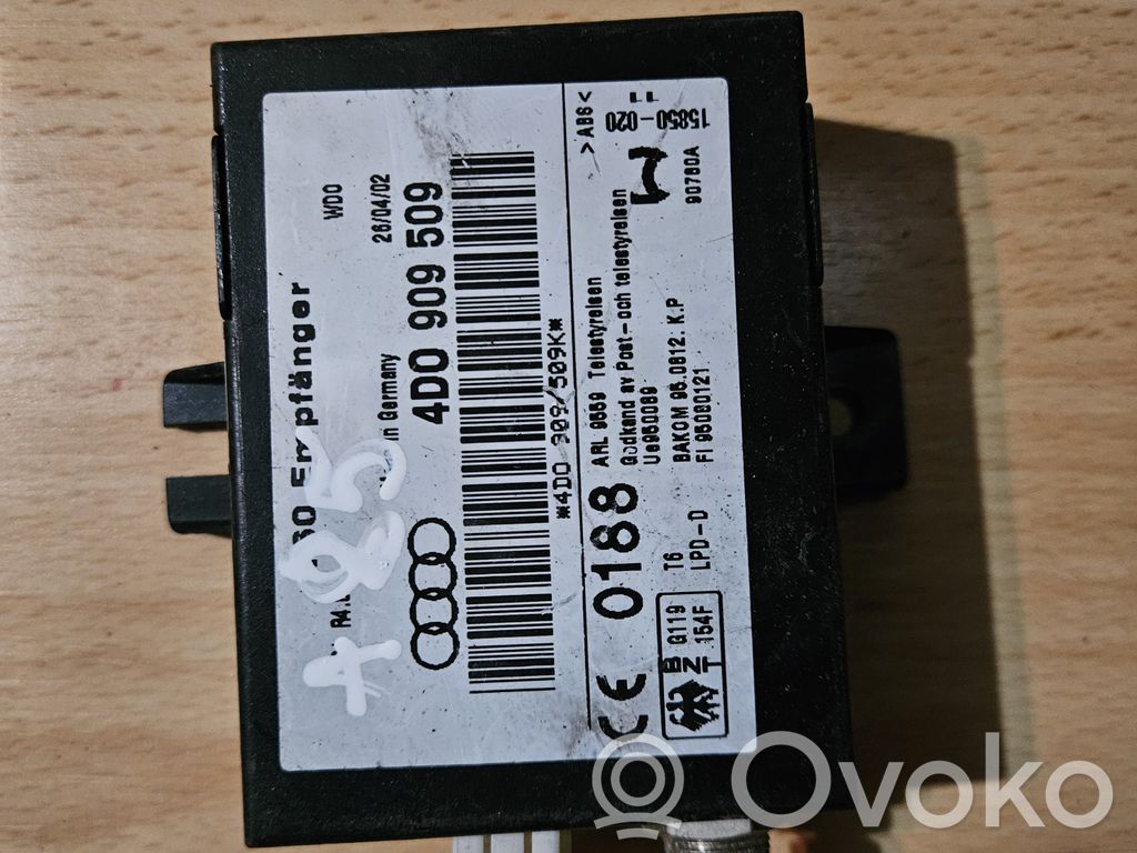 Auxiliary heating control unit/module   4D0909509
