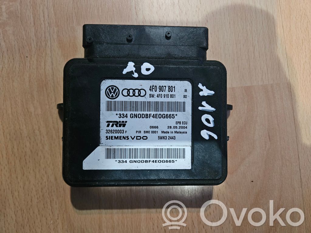 Audi A6 S6 C6 4F Hand brake control module 