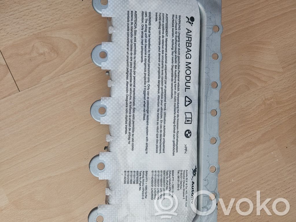 BMW 5 E60 E61 Poduszka powietrzna Airbag pasażera 