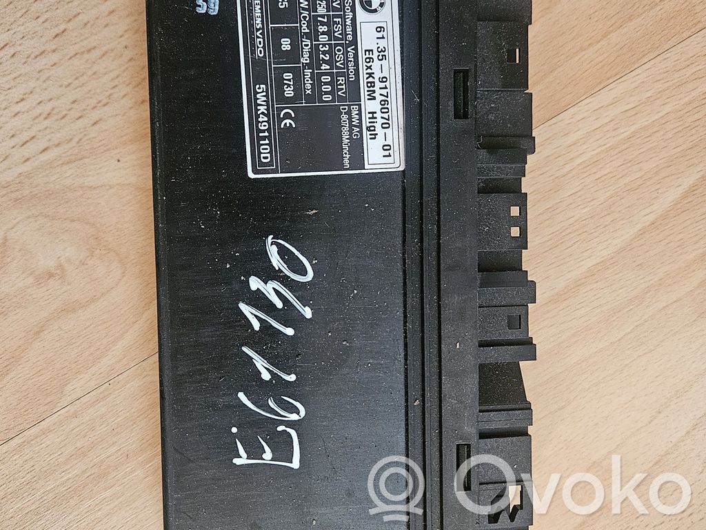 BMW 5 E60 E61 Comfort/convenience module 