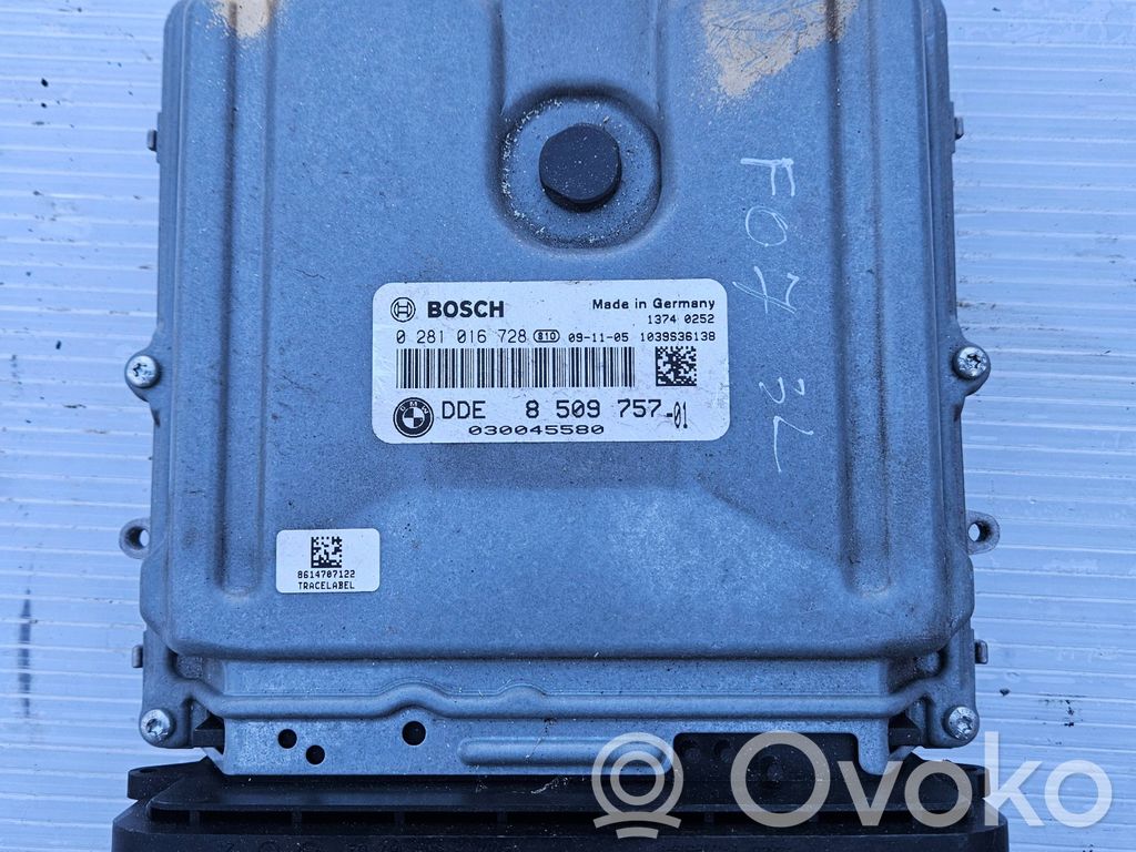 BMW 5 GT F07 Sterownik / Moduł ECU 