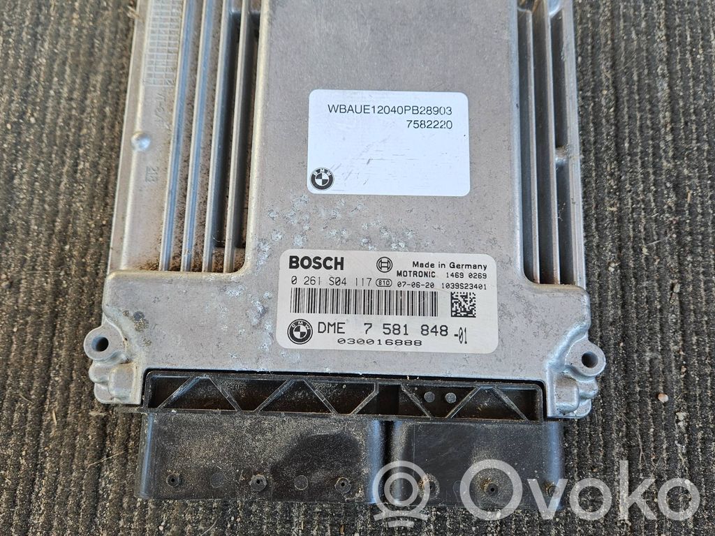 BMW 1 E81 E87 Unidad de control/módulo del motor 