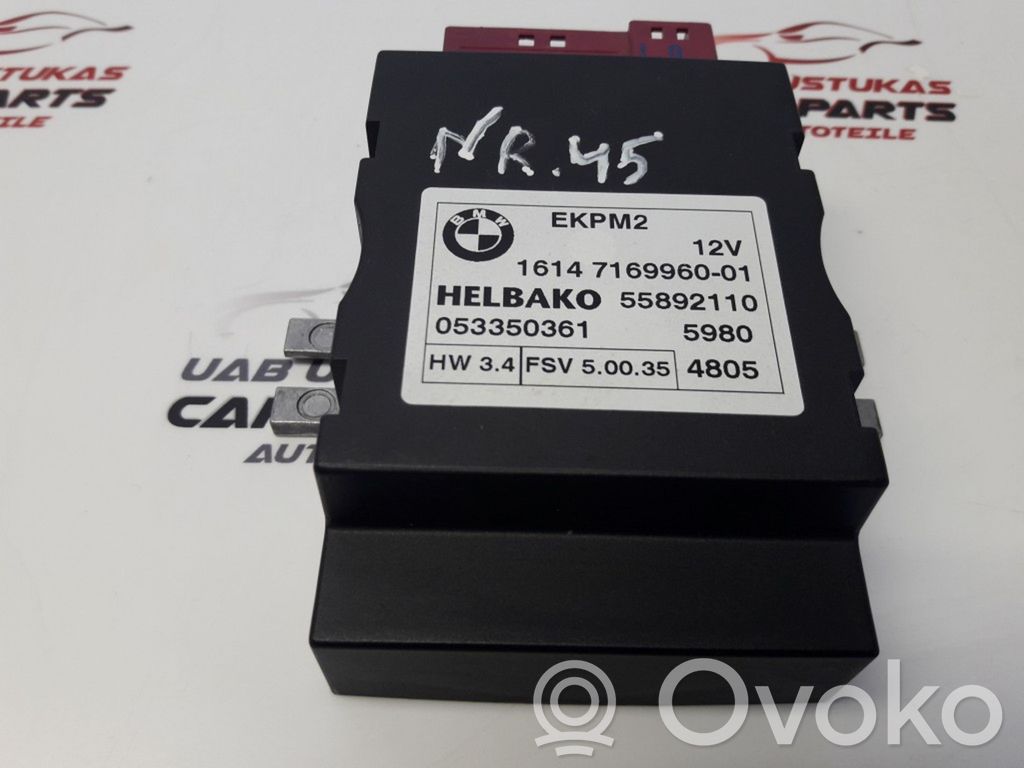 BMW 3 E90 E91 Fuel injection pump control unit/module 