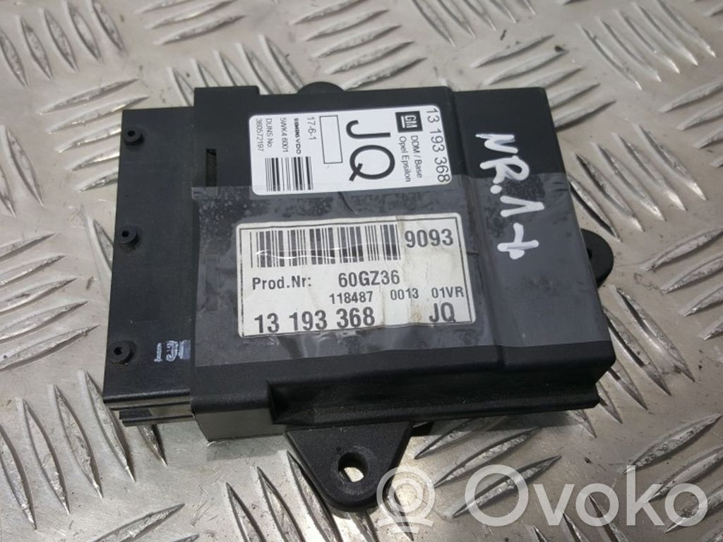 Opel Vectra C Door central lock control unit/module 