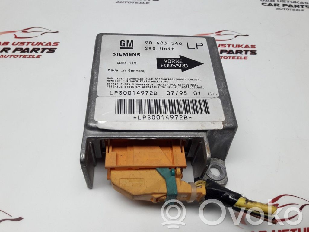 Opel Tigra A Airbag control unit/module 