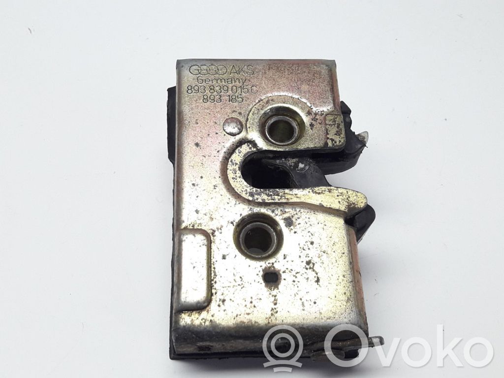 Audi 80 90 B3 Zamek drzwi tylnych 
