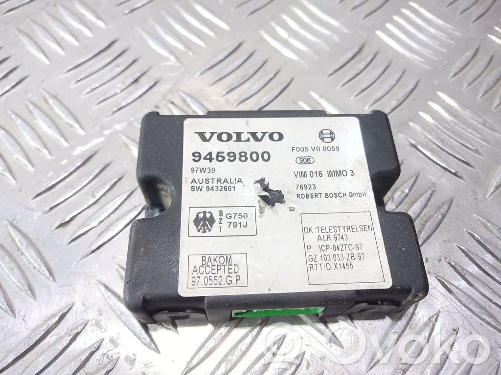 Volvo S70  V70  V70 XC Immobilizer control unit/module 