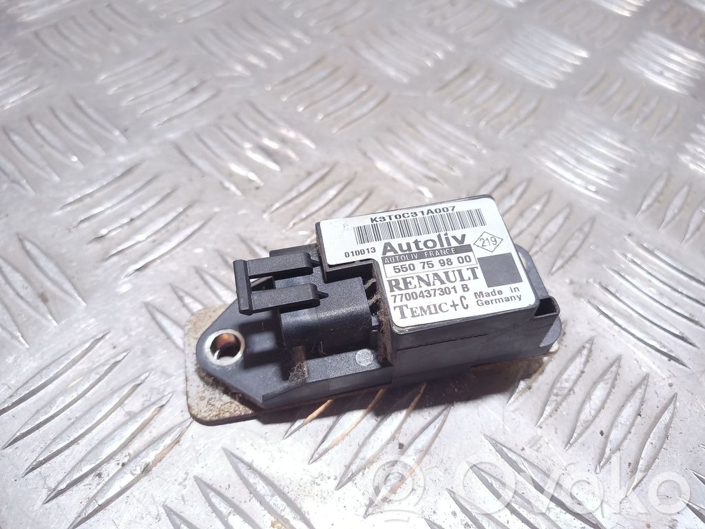 Renault Scenic I Czujnik uderzenia Airbag 