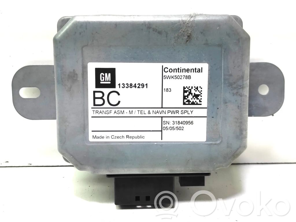 GPS navigation control unit/module   13384291