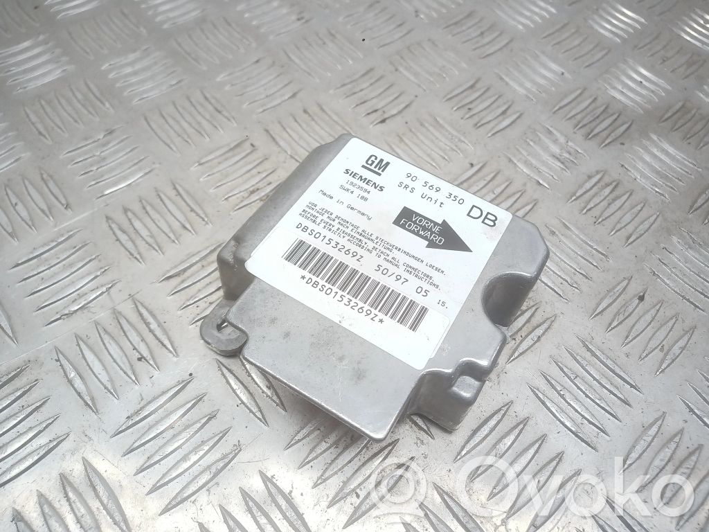 Opel Vectra B Airbag control unit/module 