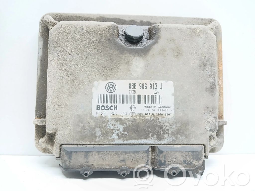 Volkswagen Polo III 6N 6N2 6NF Engine control unit/module 