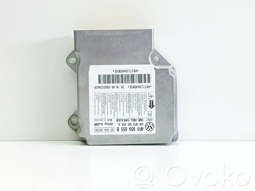 Airbag control unit/module   4F0959655B,4F0910655A,05H29S0220,5WK43416