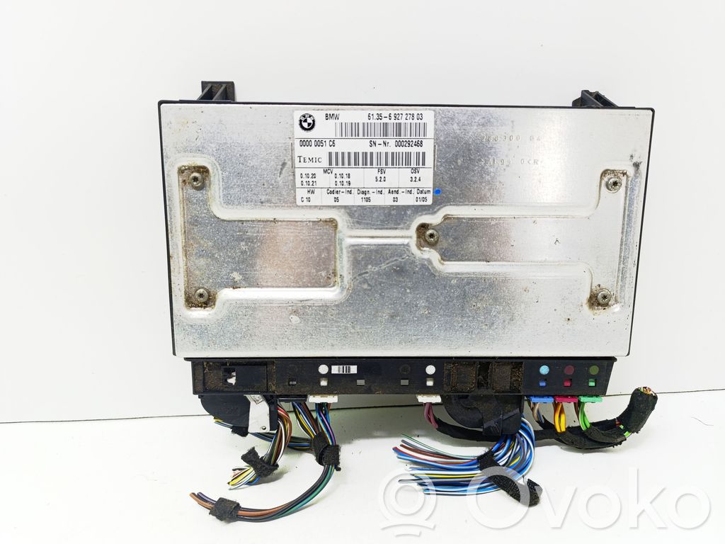 BMW 7 E65 E66 Seat control module 