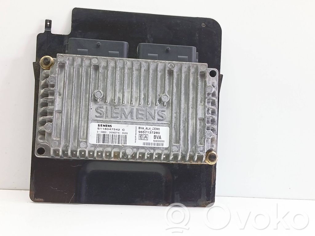 Peugeot 206 Sterownik / Moduł ECU 