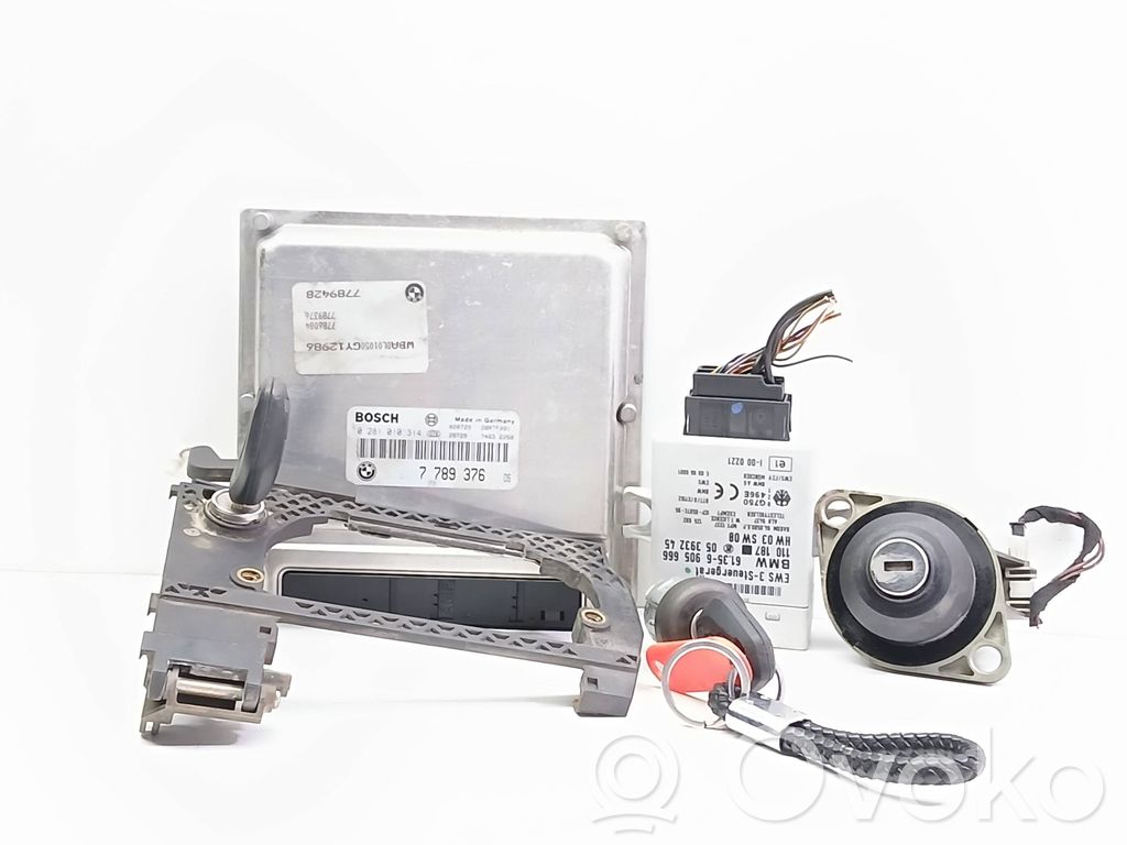 Engine ECU kit and lock set   7789376,6905666,1095820