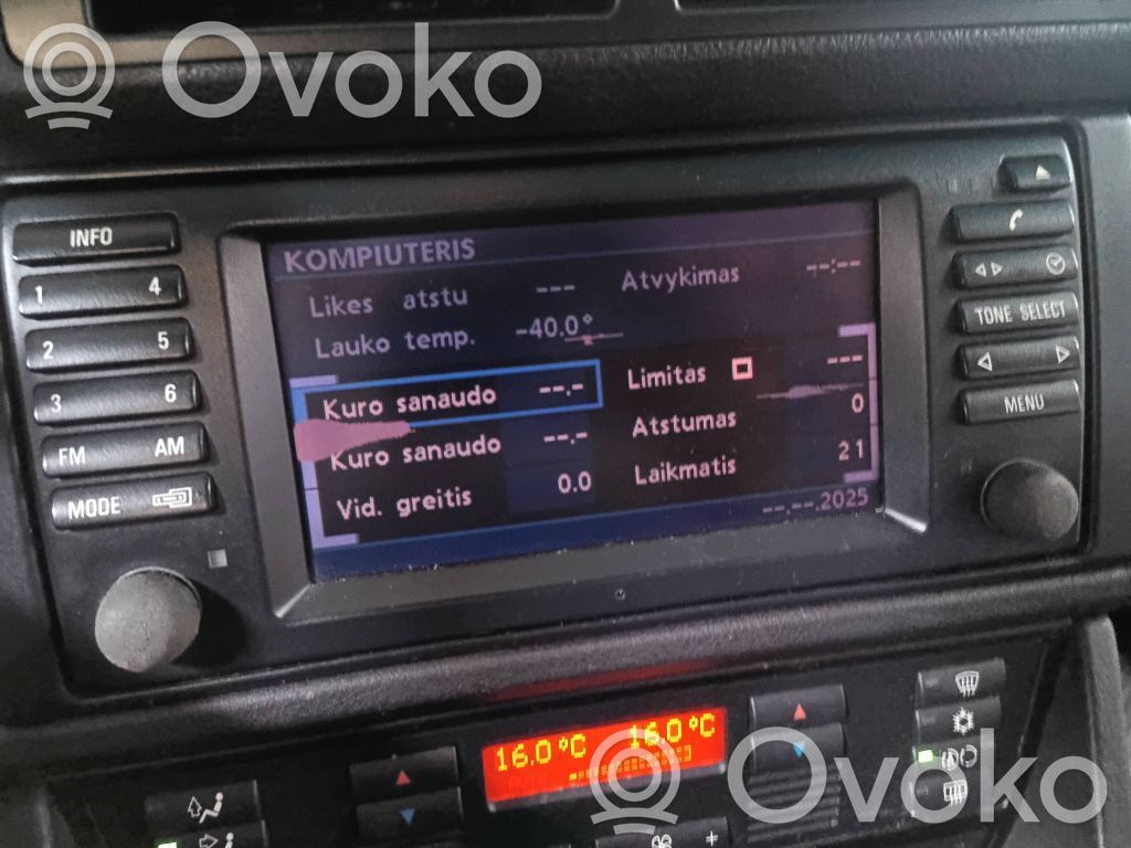 BMW 5 E39 Radio / CD-Player / DVD-Player / Navigation 
