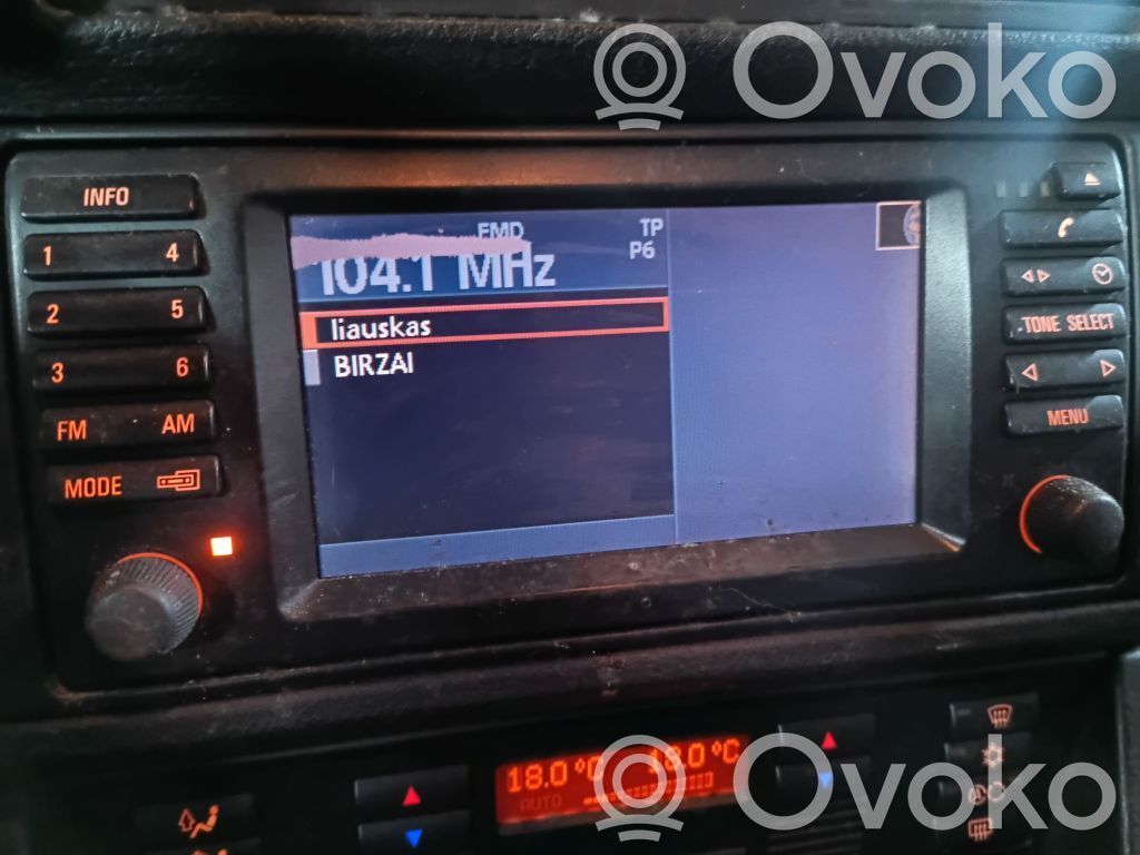 BMW 5 E39 Radio/CD/DVD/GPS head unit 