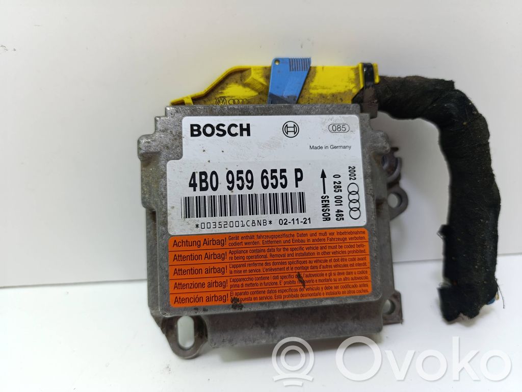 Audi A6 S6 C5 4B Centralina/modulo airbag