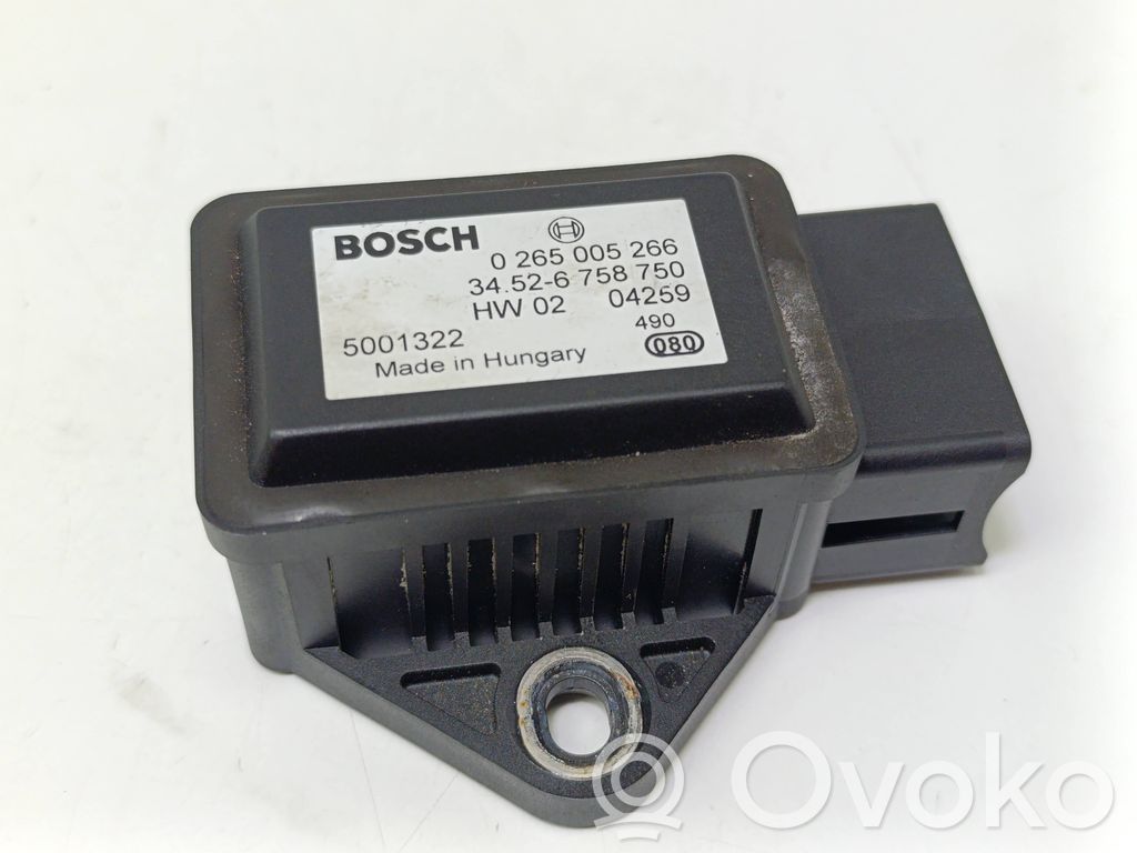 BMW 5 E60 E61 Sensore di imbardata accelerazione ESP 