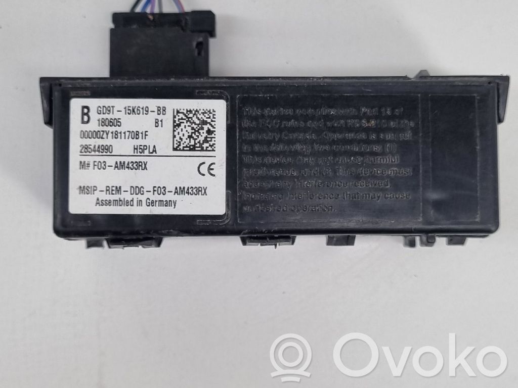 Immobilizer control unit/module   GD9T15K619BB