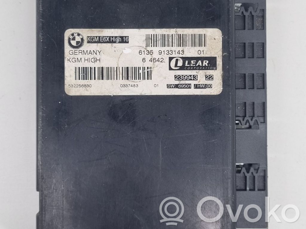BMW 5 E60 E61 Komforto modulis 