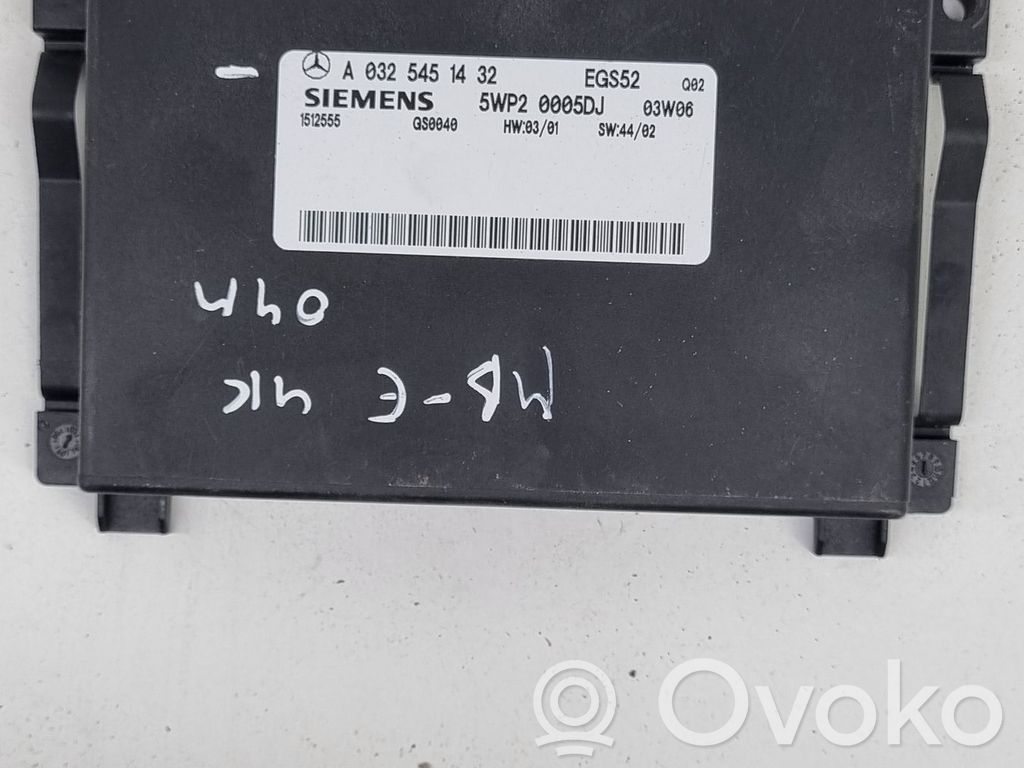 Mercedes-Benz E W211 Gearbox control unit/module 