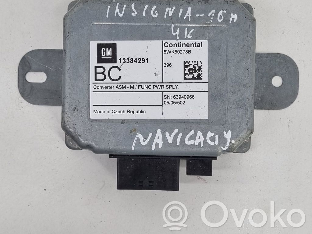 GPS navigation control unit/module   13384291