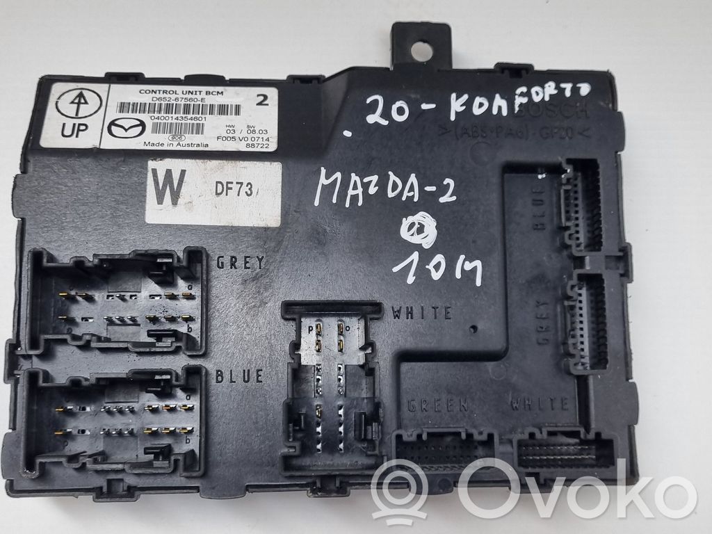 Comfort/convenience module   D6526560E
