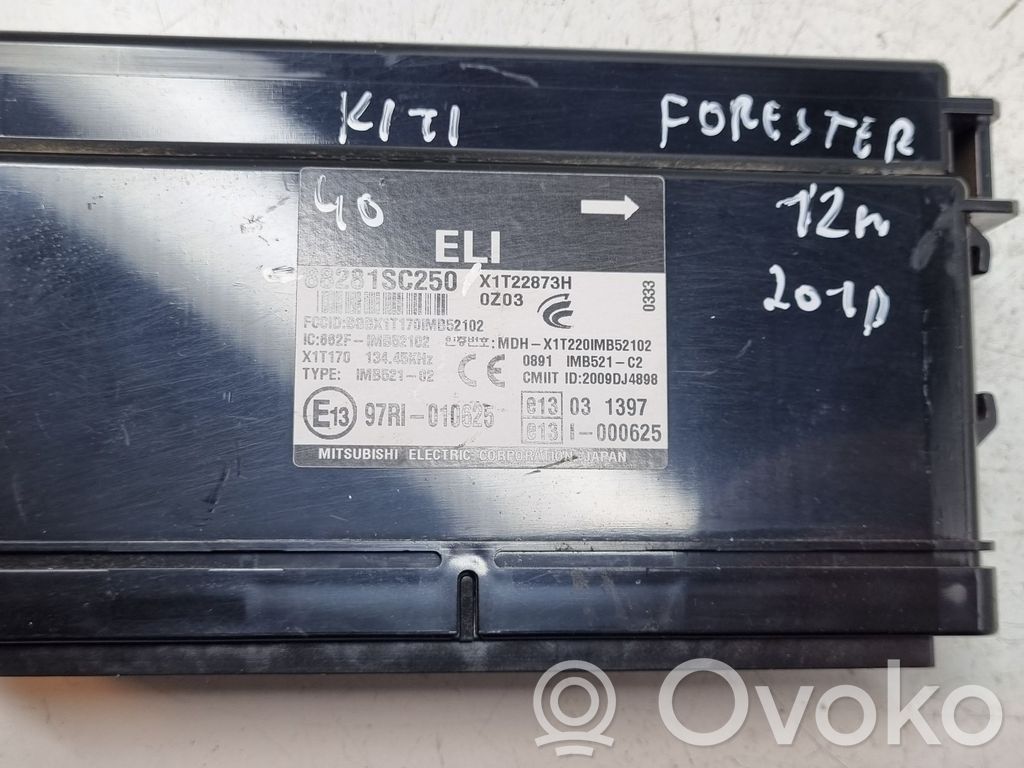 Subaru Forester SH Autres unités de commande / modules 