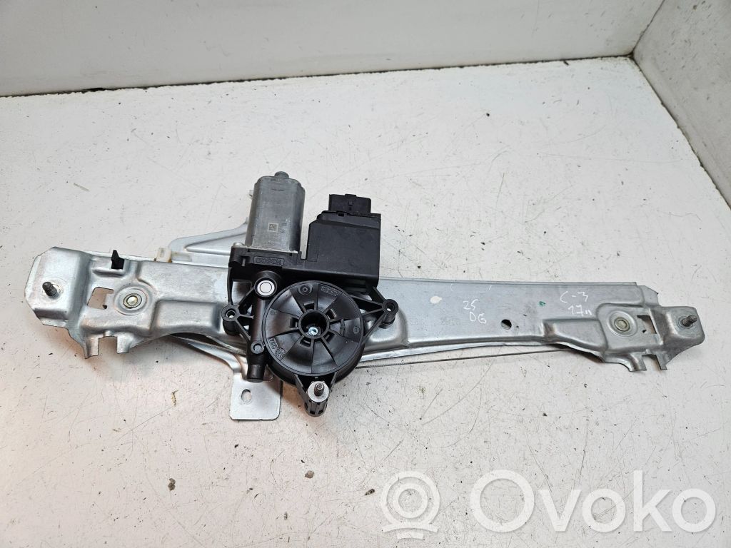 Citroen C3 Mécanisme lève-vitre de porte arrière avec moteur 