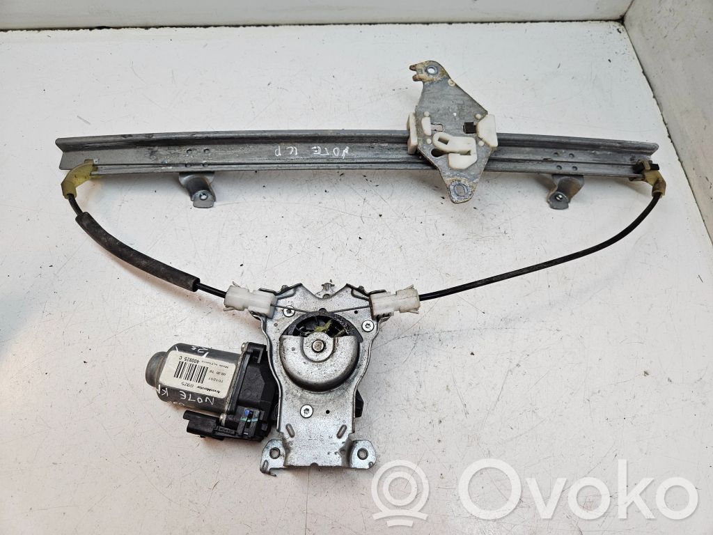 Nissan Note (E11) Front door window regulator with motor 