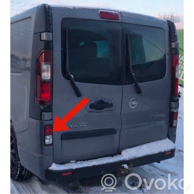 Opel Vivaro Rear fog light 