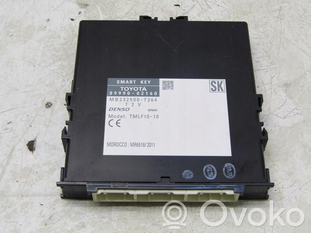 Toyota Auris E180 Unidad de control/módulo del control remoto 