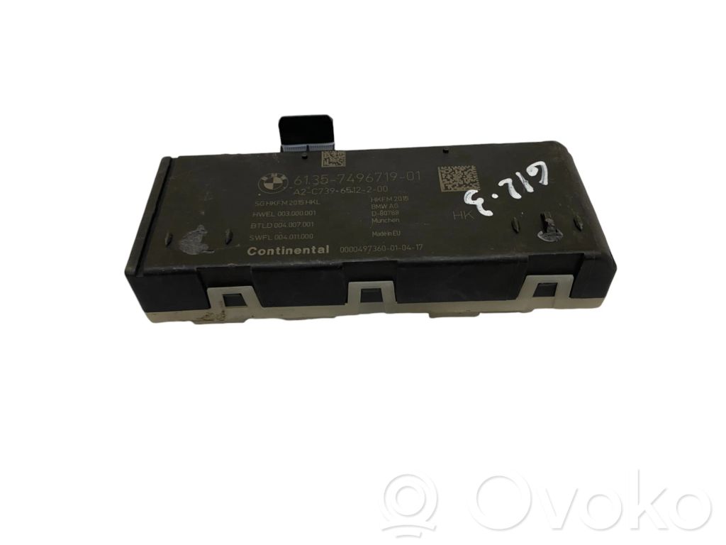 BMW 7 G11 G12 Sterownik / Moduł elektrycznej klapy tylnej / bagażnika 
