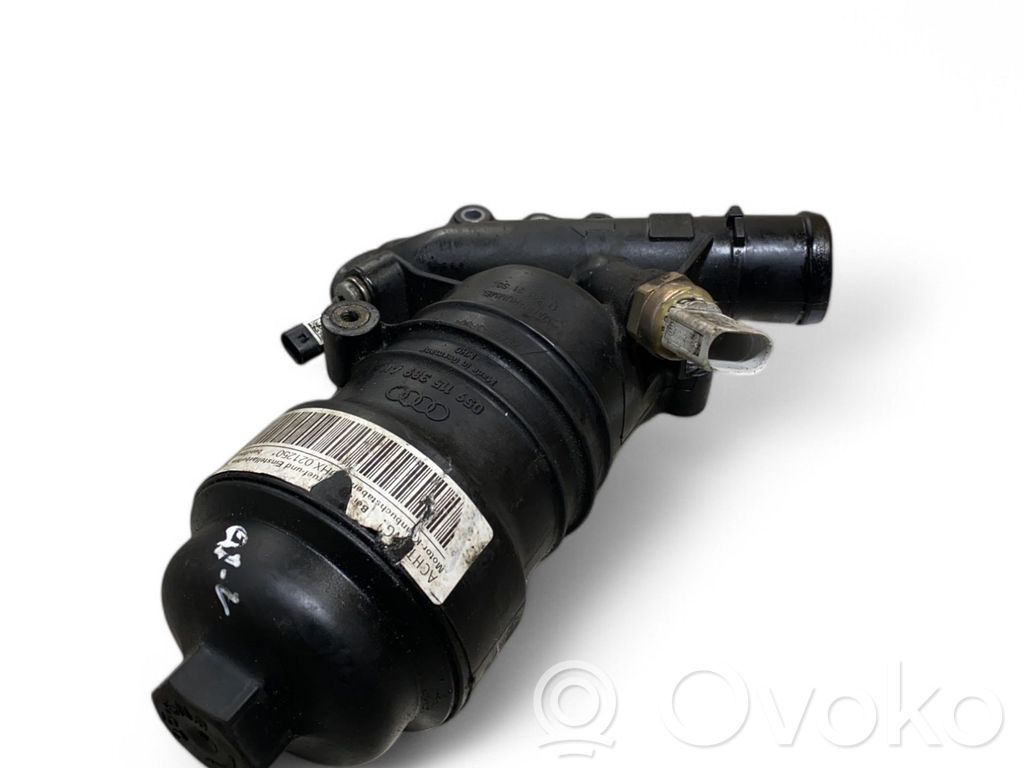 Audi Q7 4M Oil filter mounting bracket 