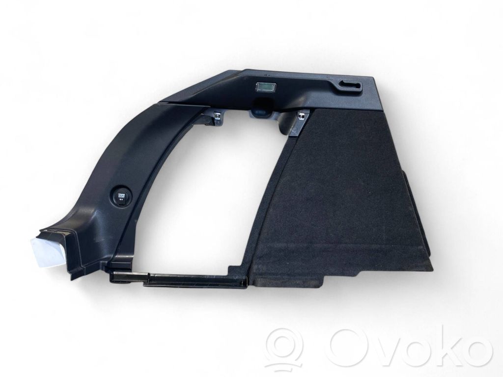 Porsche Macan (95B) Rivestimento pannello laterale del bagagliaio/baule 
