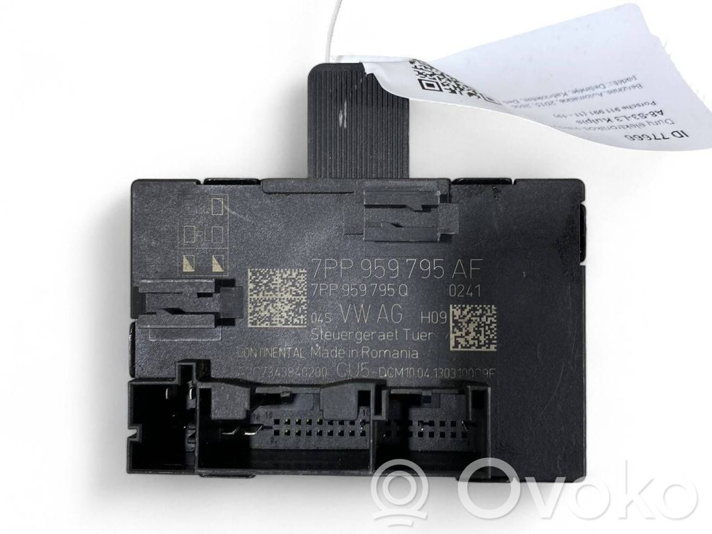 Porsche 911 991 Door control unit/module 
