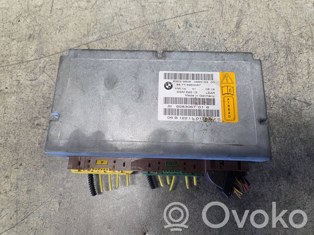 Module de contrôle airbag   65776983067,532319806,6983067