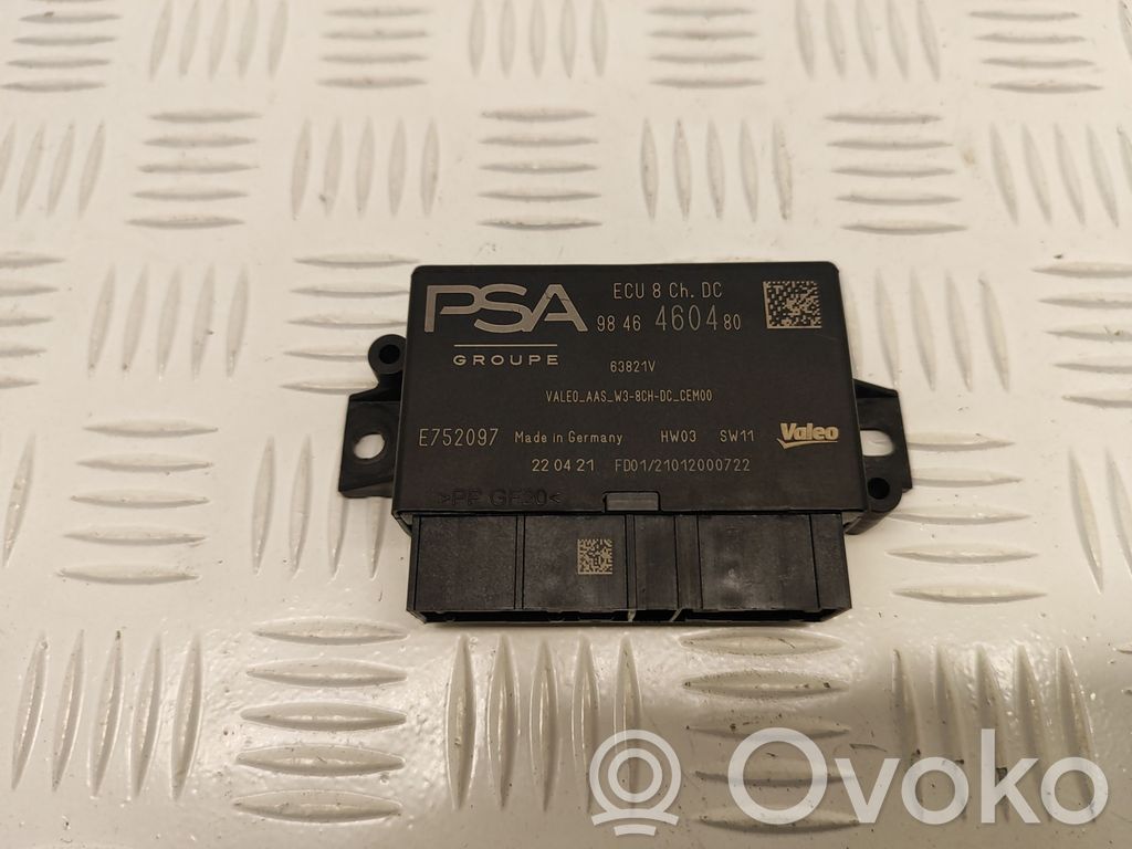 Peugeot 308 Parking PDC control unit/module 