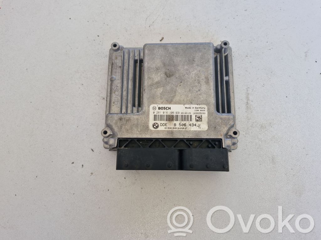 Engine control unit/module   8506434,0281016106